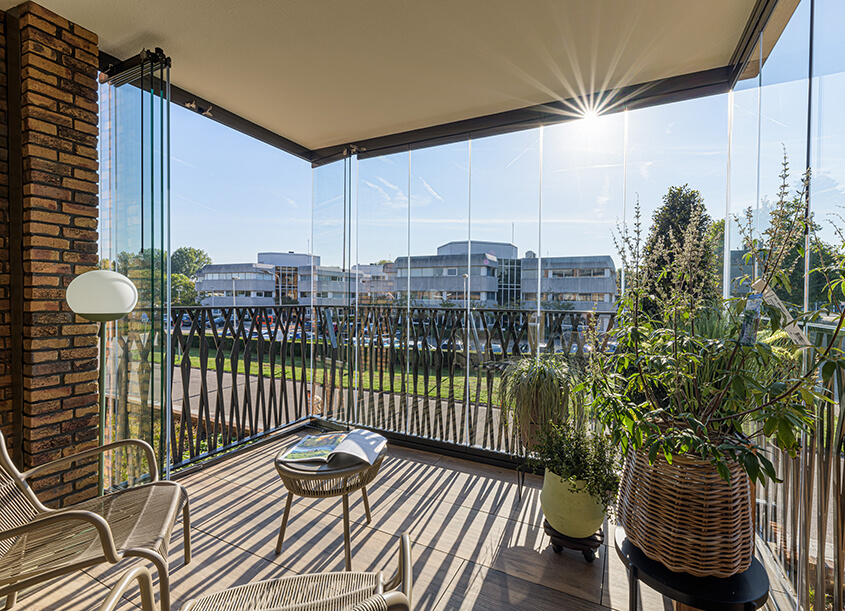 Wat is balkonbeglazing
